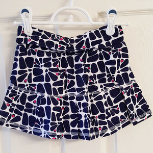 MARIMEKKO Girls Bon Bon Skort NWT S NAVY